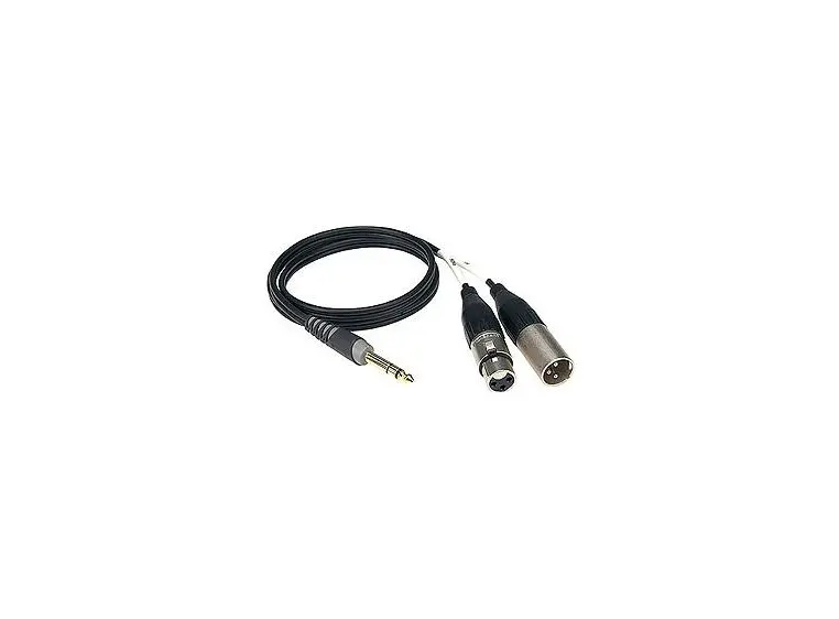 Klotz Y-kabel Stj-2xXLR M/F 1m 